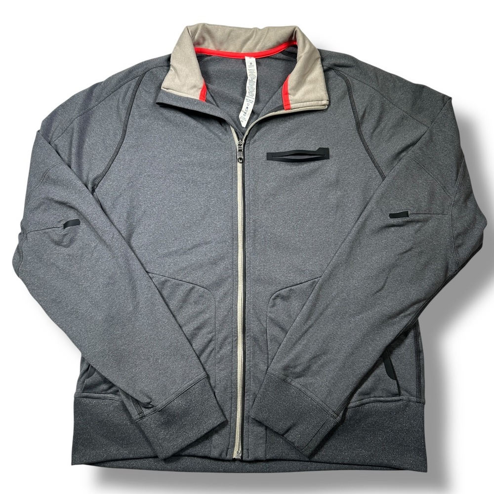 Lululemon Full Zip Jacket Size Men's‎  M Performance Training Track